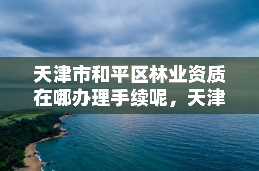 天津市和平区林业资质在哪办理手续呢，天津林业部门电话