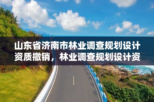 山东省济南市林业调查规划设计资质撤销，林业调查规划设计资质取消的文件