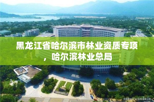 黑龙江省哈尔滨市林业资质专项，哈尔滨林业总局