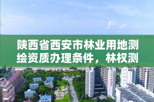 陕西省西安市林业用地测绘资质办理条件，林权测绘资质