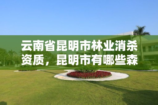 云南省昆明市林业消杀资质，昆明市有哪些森林消防单位