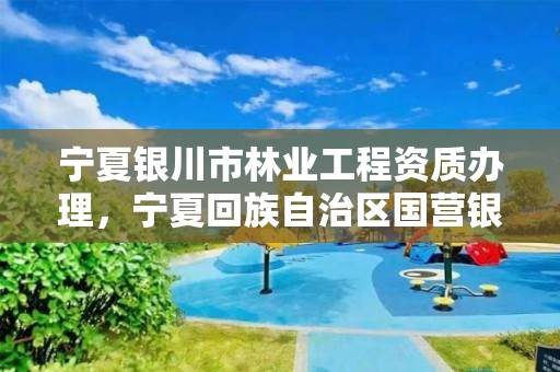 宁夏银川市林业工程资质办理,宁夏回族自治区国营银川林场