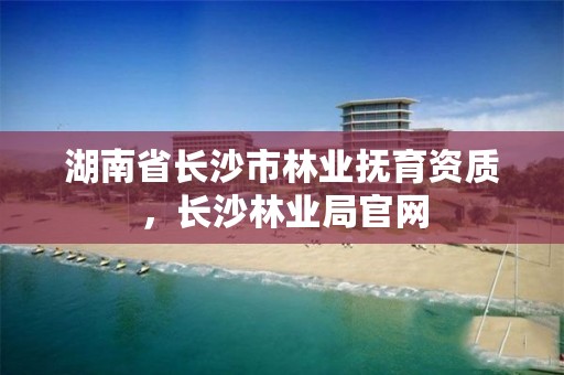 湖南省长沙市林业抚育资质，长沙林业局官网