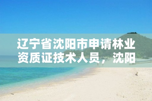 辽宁省沈阳市申请林业资质证技术人员,沈阳林业厅