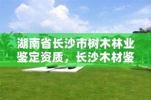 湖南省长沙市树木林业鉴定资质，长沙木材鉴定到哪里鉴定