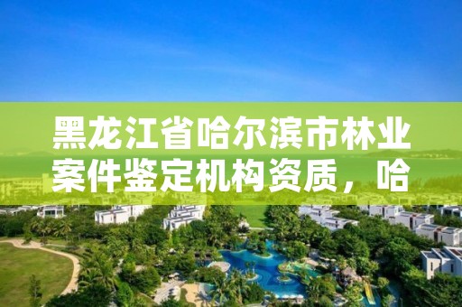 黑龙江省哈尔滨市林业案件鉴定机构资质，哈尔滨林业检察院