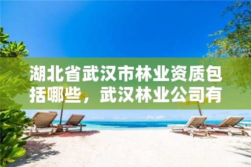湖北省武汉市林业资质包括哪些，武汉林业公司有哪些