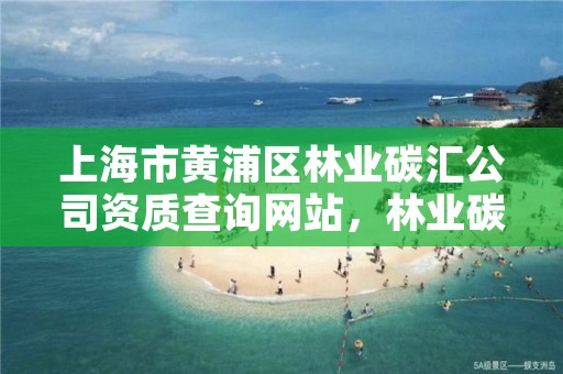 上海市黄浦区林业碳汇公司资质查询网站，林业碳汇交易中心