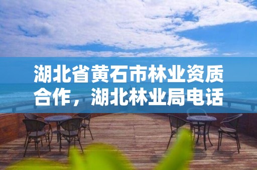 湖北省黄石市林业资质合作,湖北林业局电话
