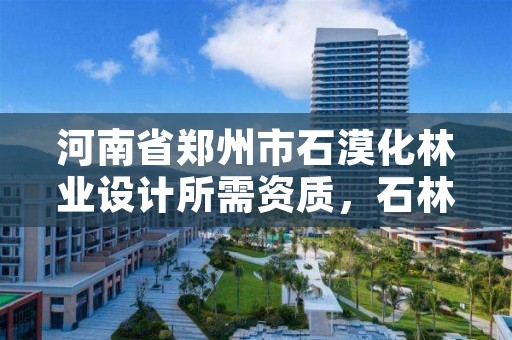 河南省郑州市石漠化林业设计所需资质,石林县石漠化治理措施
