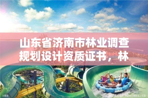 山东省济南市林业调查规划设计资质证书,林业调查规划设计资质证书怎么办
