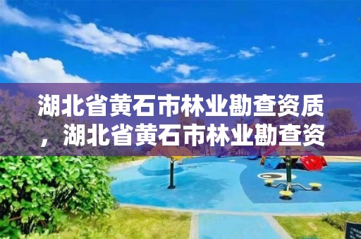 湖北省黄石市林业勘查资质，湖北省黄石市林业勘查资质查询网站