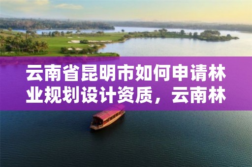 云南省昆明市如何申请林业规划设计资质，云南林业规划设计有限公司