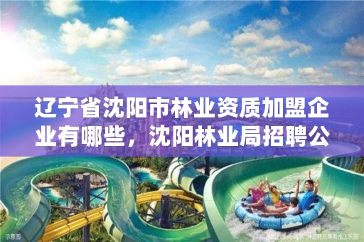 辽宁省沈阳市林业资质加盟企业有哪些，沈阳林业局招聘公告