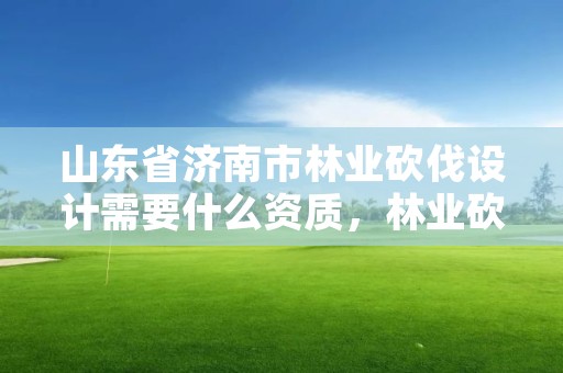 山东省济南市林业砍伐设计需要什么资质，林业砍伐设计怎么做
