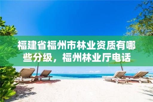 福建省福州市林业资质有哪些分级，福州林业厅电话