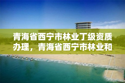 青海省西宁市林业丁级资质办理，青海省西宁市林业和草原局