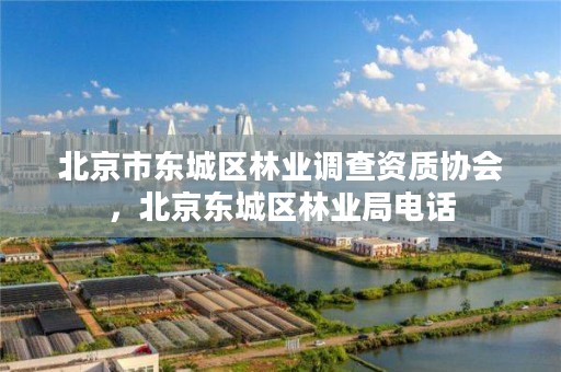 北京市东城区林业调查资质协会，北京东城区林业局电话