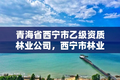 青海省西宁市乙级资质林业公司，西宁市林业站