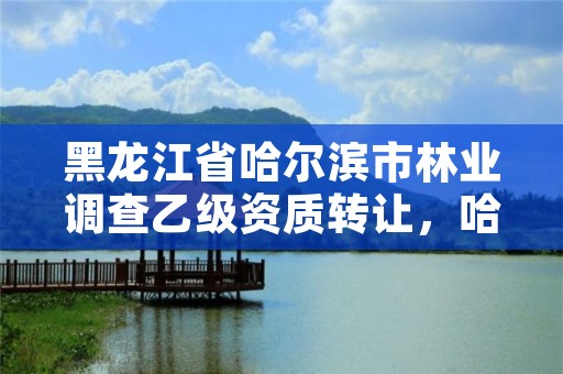 黑龙江省哈尔滨市林业调查乙级资质转让,哈尔滨市林业局直属林场