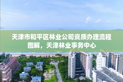 天津市和平区林业公司资质办理流程图解，天津林业事务中心