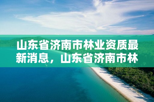 山东省济南市林业资质最新消息，山东省济南市林业局
