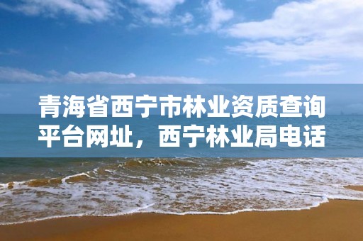 青海省西宁市林业资质查询平台网址,西宁林业局电话号码