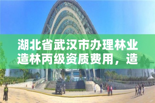 湖北省武汉市办理林业造林丙级资质费用,造林营林资质