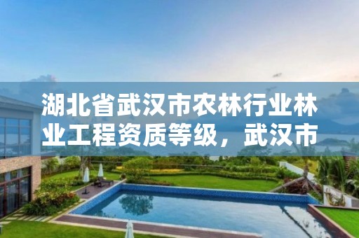 湖北省武汉市农林行业林业工程资质等级,武汉市林业发展有限责任公司