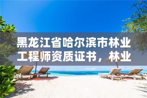 黑龙江省哈尔滨市林业工程师资质证书，林业工程师报考入口