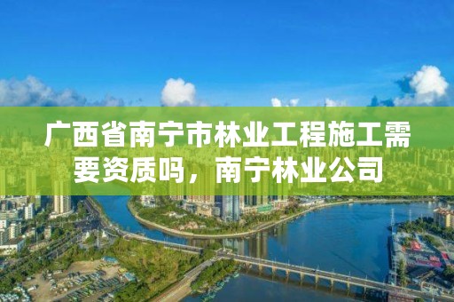广西省南宁市林业工程施工需要资质吗，南宁林业公司