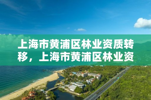 上海市黄浦区林业资质转移，上海市黄浦区林业资质转移中心