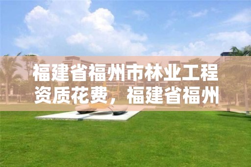 福建省福州市林业工程资质花费，福建省福州市林业工程资质花费管理办法