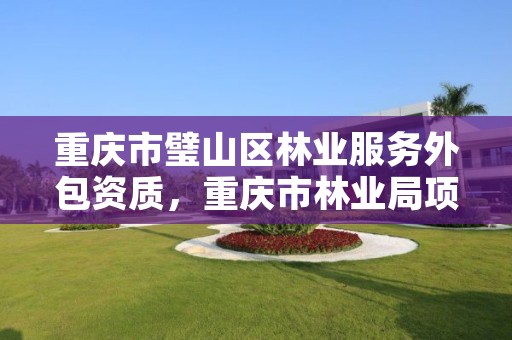 重庆市璧山区林业服务外包资质,重庆市林业局项目