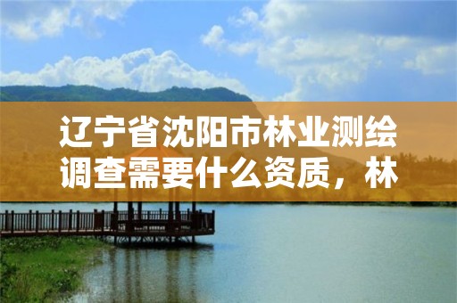 辽宁省沈阳市林业测绘调查需要什么资质，林业勘察测绘资质
