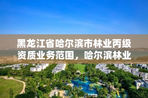 黑龙江省哈尔滨市林业丙级资质业务范围，哈尔滨林业技术人员