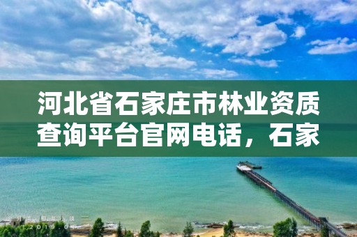 河北省石家庄市林业资质查询平台官网电话,石家庄林业局举报电话