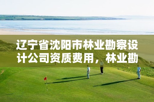 辽宁省沈阳市林业勘察设计公司资质费用，林业勘测设计资质