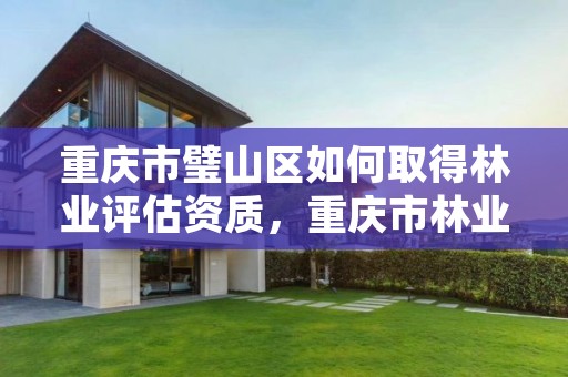 重庆市璧山区如何取得林业评估资质,重庆市林业局项目