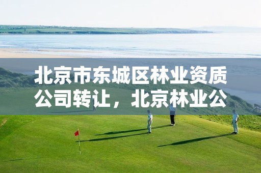 北京市东城区林业资质公司转让，北京林业公司招聘