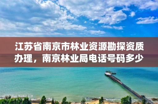 江苏省南京市林业资源勘探资质办理,南京林业局电话号码多少