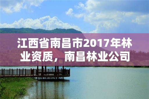 江西省南昌市2017年林业资质,南昌林业公司