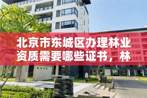 北京市东城区办理林业资质需要哪些证书，林业资质如何申请办理