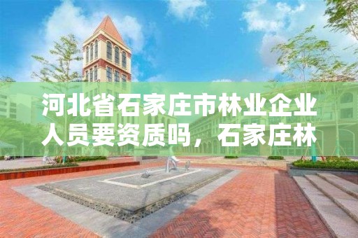 河北省石家庄市林业企业人员要资质吗，石家庄林业局招标