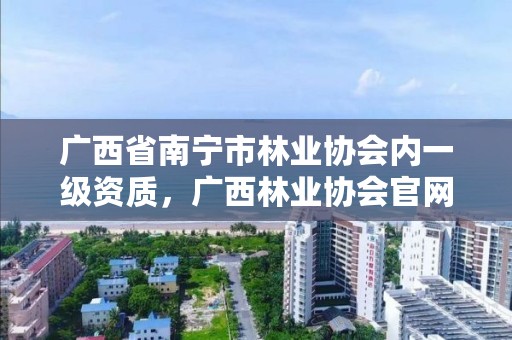 广西省南宁市林业协会内一级资质,广西林业协会官网