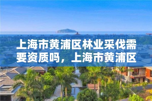 上海市黄浦区林业采伐需要资质吗,上海市黄浦区林业采伐需要资质吗现在