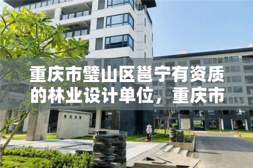 重庆市璧山区邕宁有资质的林业设计单位,重庆市林业局项目