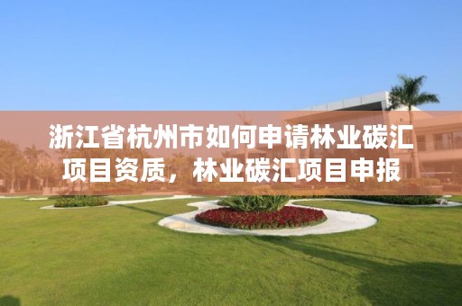 浙江省杭州市如何申请林业碳汇项目资质，林业碳汇项目申报