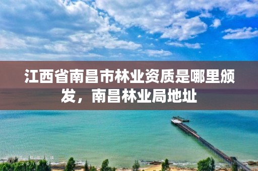 江西省南昌市林业资质是哪里颁发,南昌林业局地址