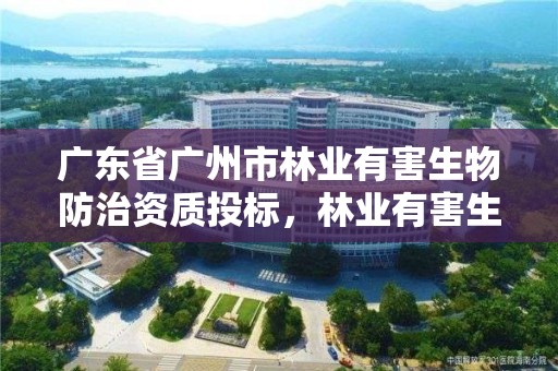广东省广州市林业有害生物防治资质投标,林业有害生物防治服务组织资质规范